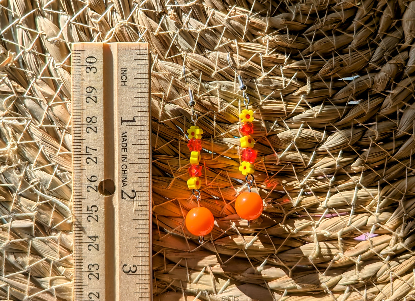 Orange Blossom Dangles