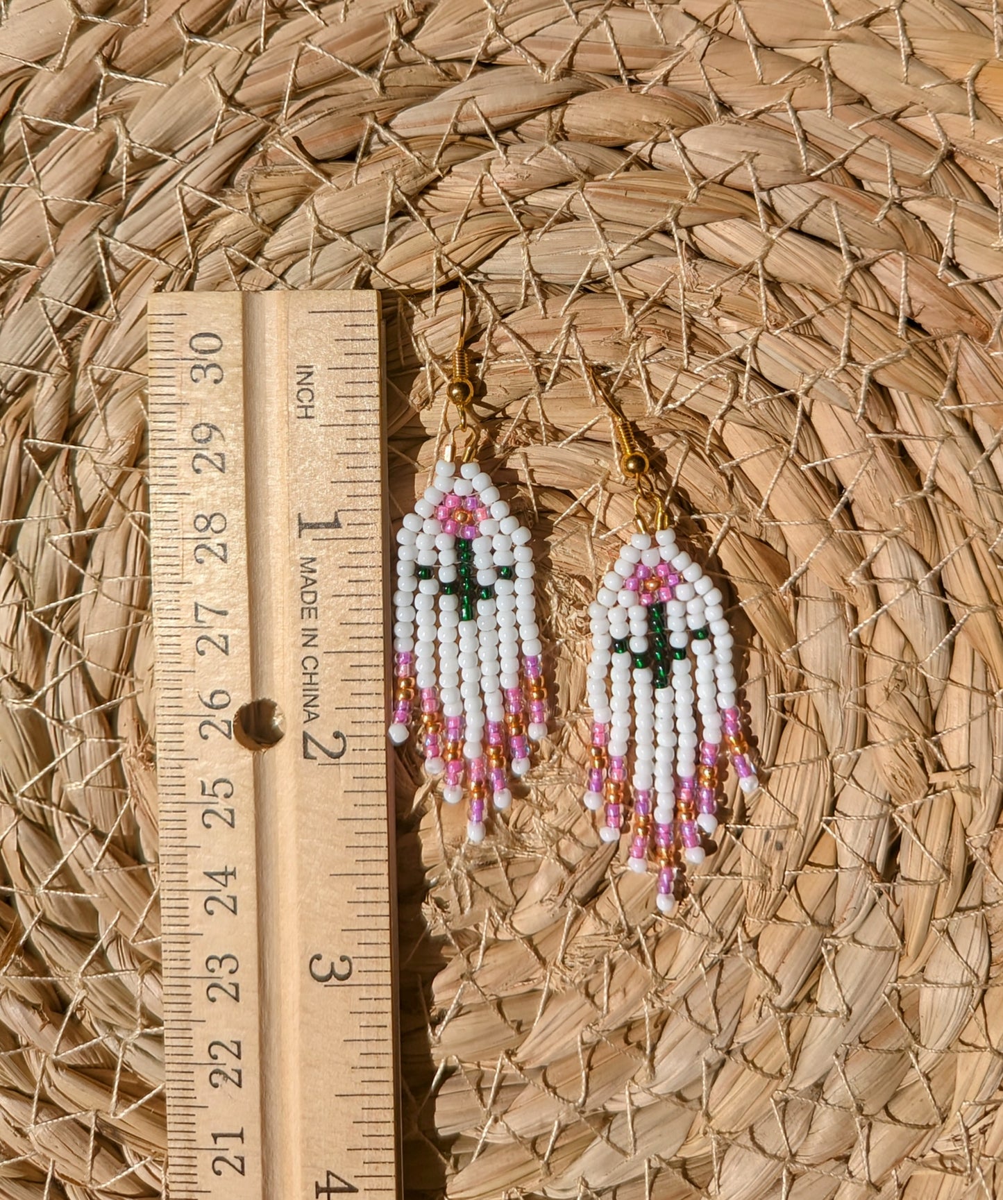 Pink Camellia Fringe