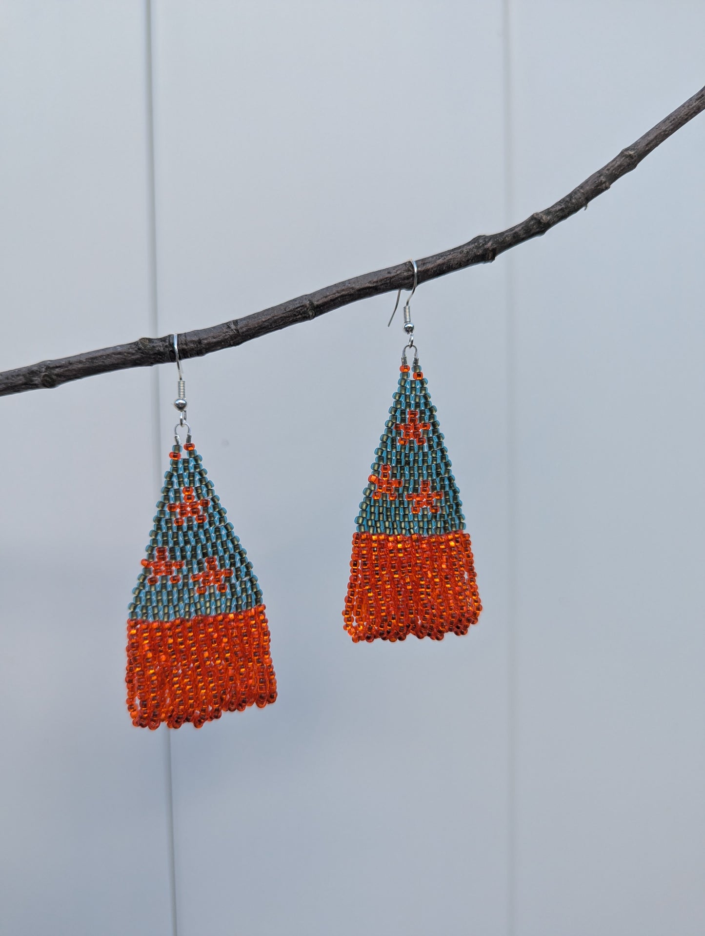 Showgirl tassel earrings
