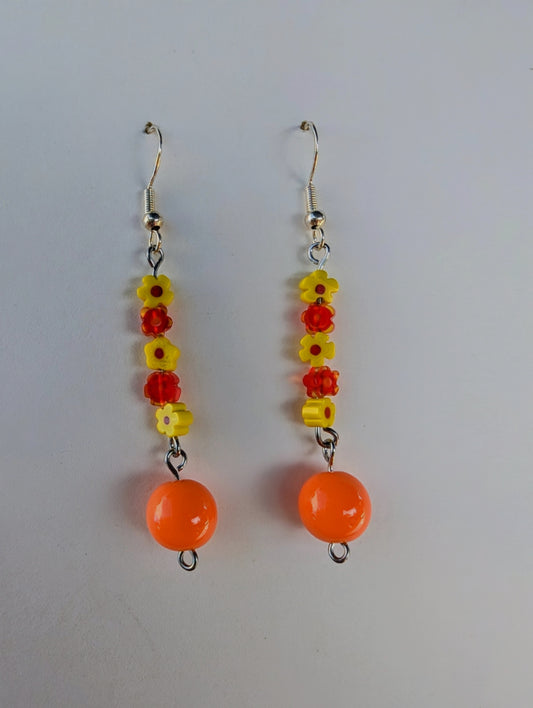 Orange Blossom Dangles