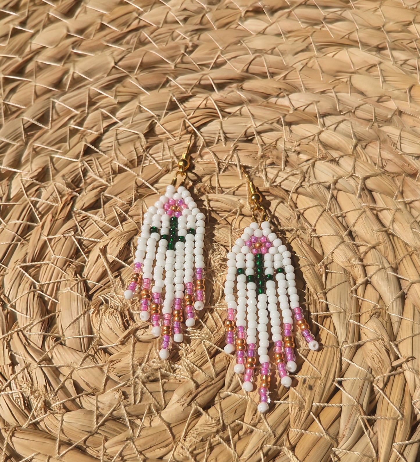 Pink Camellia Fringe