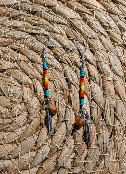 Cedar and Feather Dangles