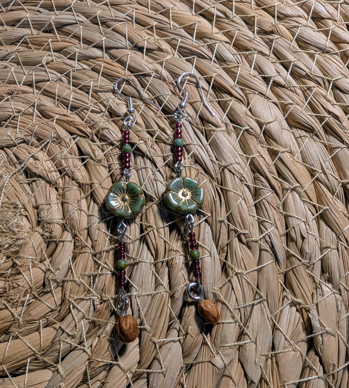 Pixie Cedar drops dangles