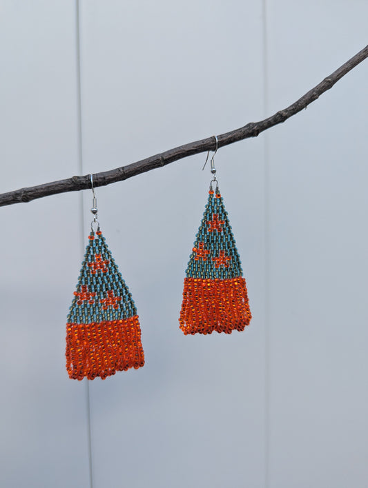 Showgirl tassel earrings